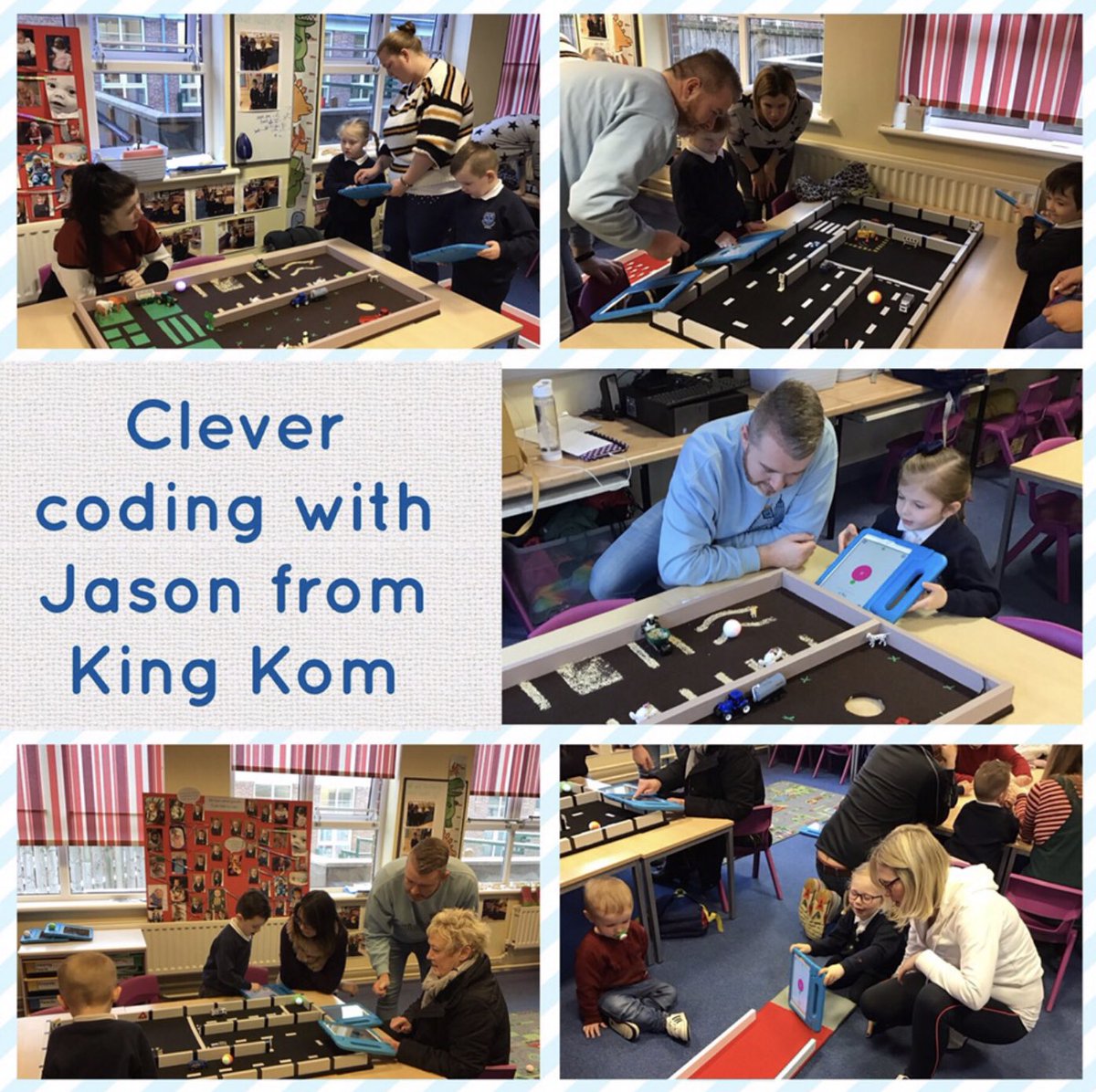 KillowenPS's tweet photo. Thank you Jason for your workshops with P1 and their families #Coding #CrossCurricularICT https://t.co/FUexViBeFh