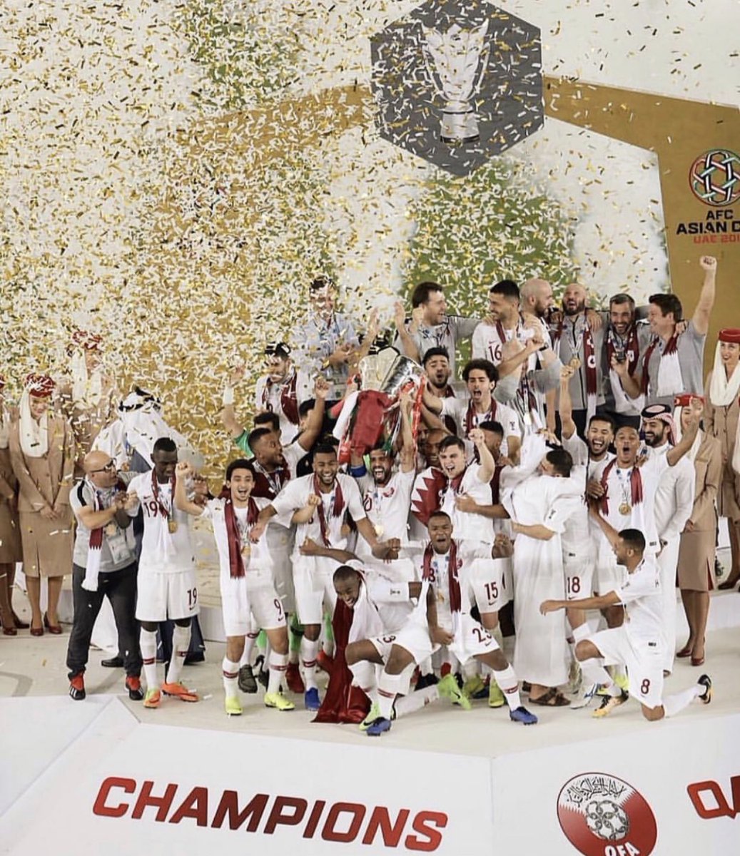 أبطال آسيا ❤️🇶🇦