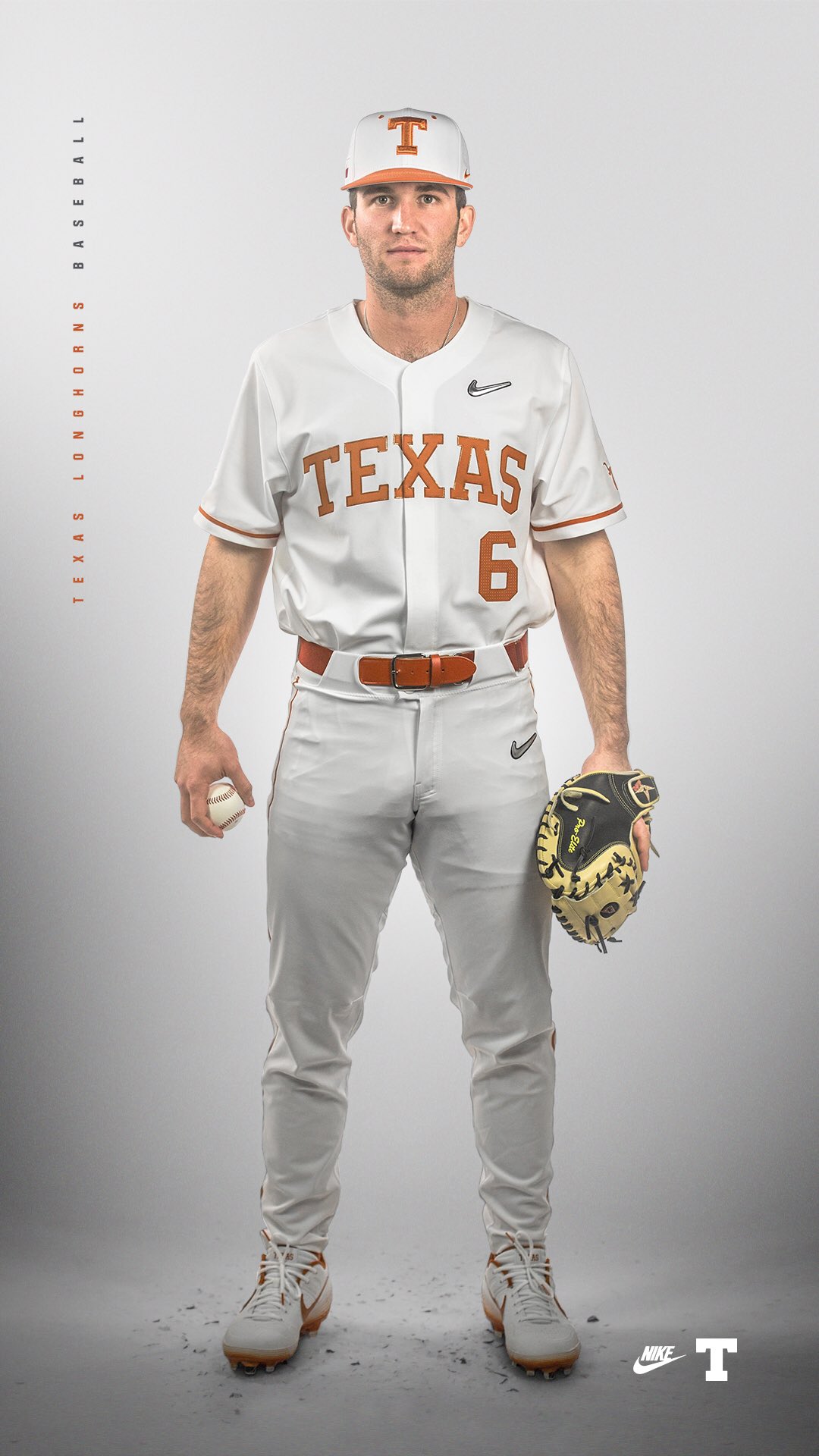 Nike texas hotsell longhorns baseball jersey