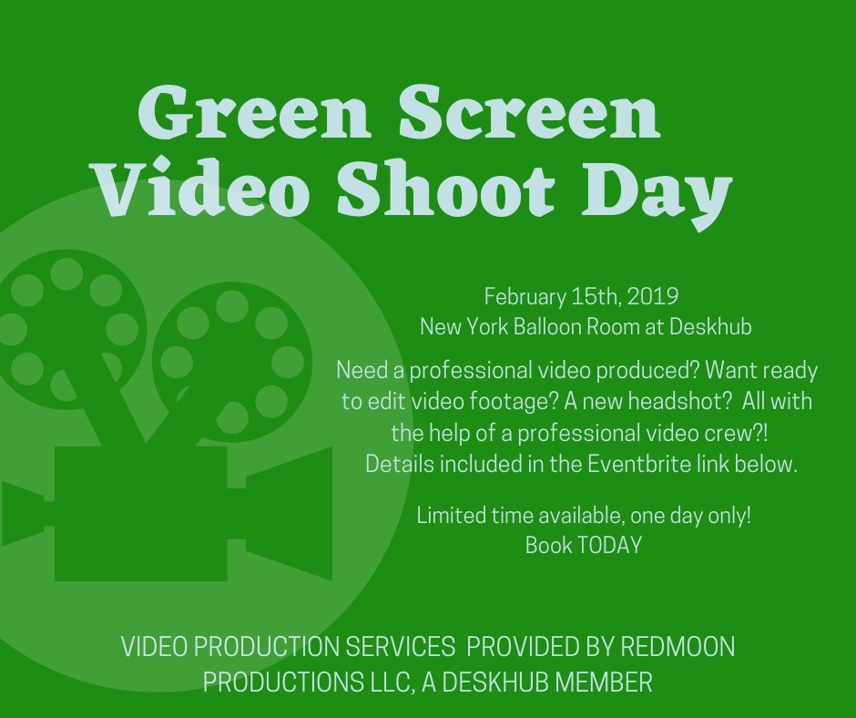 TheDeskHub's tweet photo. Need a professional video produced? Want ready to edit video footage? A new headshot? All with the help of a professional video crew?! https://t.co/0Wlr54fUfU https://t.co/w588Cogh9y