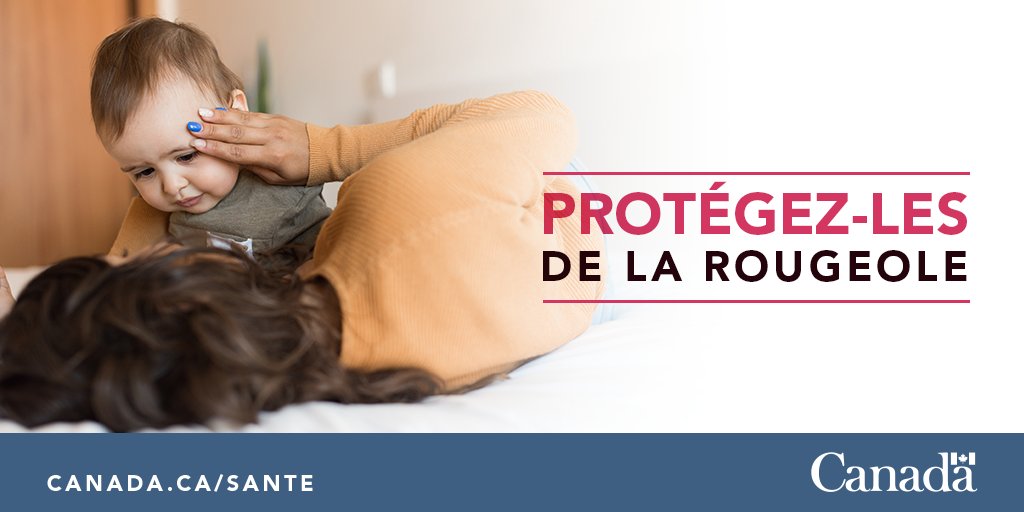 La #rougeole est une maladie grave et très contagieuse, qui peut être mortelle. Protégez vos proches contre la rougeole. Assurez-vous que leurs vaccins (et les vôtres) sont à jour. http://ow.ly/J3GG30nxZOM #vaccinsfonctionnent