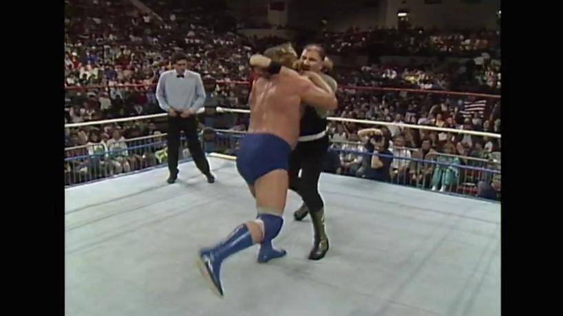 GH on X: "#Wrestling Challenge Day 32 The most notable match I could find  for 1 February was Sgt Slaughter Vs Hacksaw Jim Duggan from #WWF Saturday  Night's Main Event in 1991.