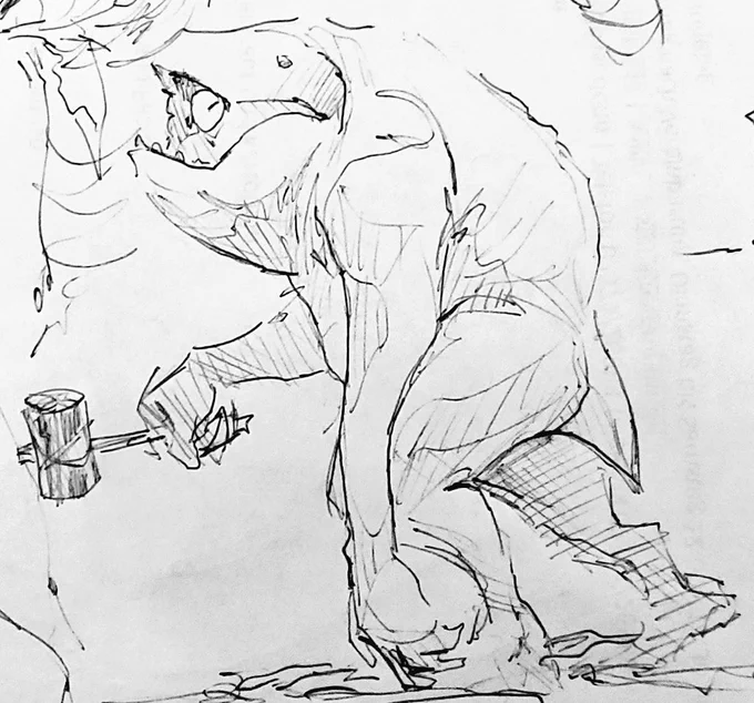 doodled at restaurant 