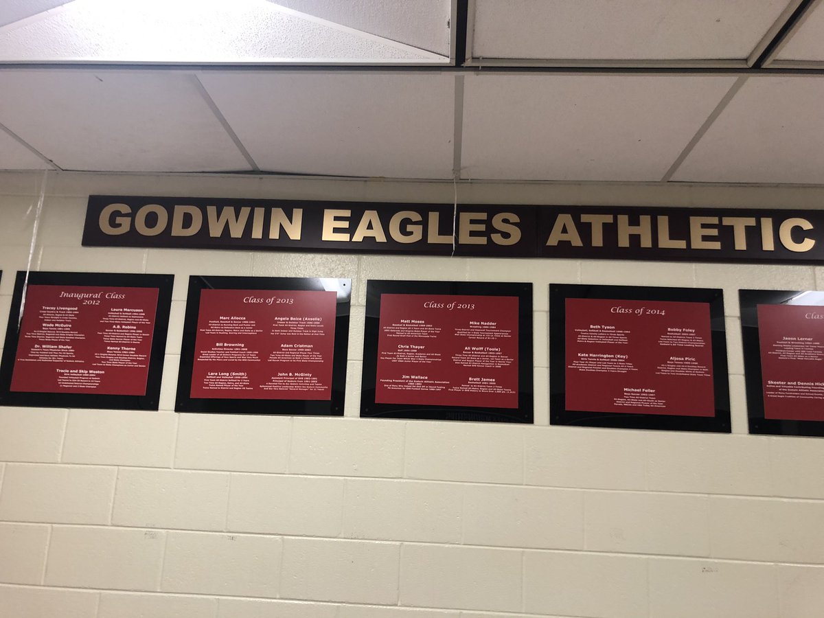 Thank you to Mr. Nadeau for coordinating our new state individual award winners board on our hall of fame <a href="/GodwinPride/">Godwin Pride</a> <a href="/Godwin_students/">Godwin Students</a>