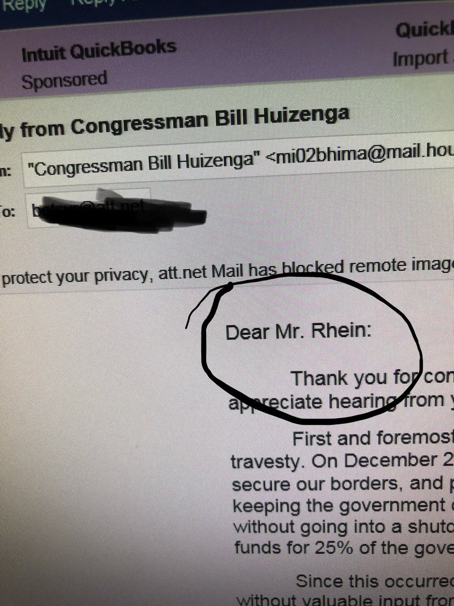 runbetsyrun's tweet photo. @RepHuizenga Your form letter answers are bad enough, but continually addressing me as Mr. further proves nobody even reads my concerns. #nevermetaguynamedelizabeth #womenvote https://t.co/S60A2vw2gC