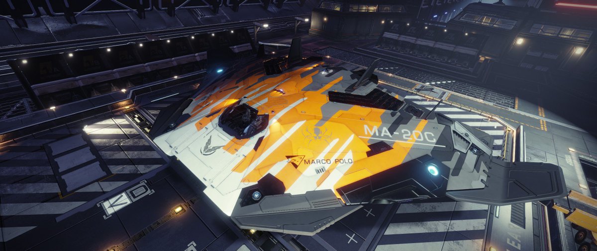 MarcusSeldon's tweet image. Thanks to the @EliteDangerous community and to @frontierdev for this celebration paintjob for the Cobra MK III. See you in the void explorers. o7