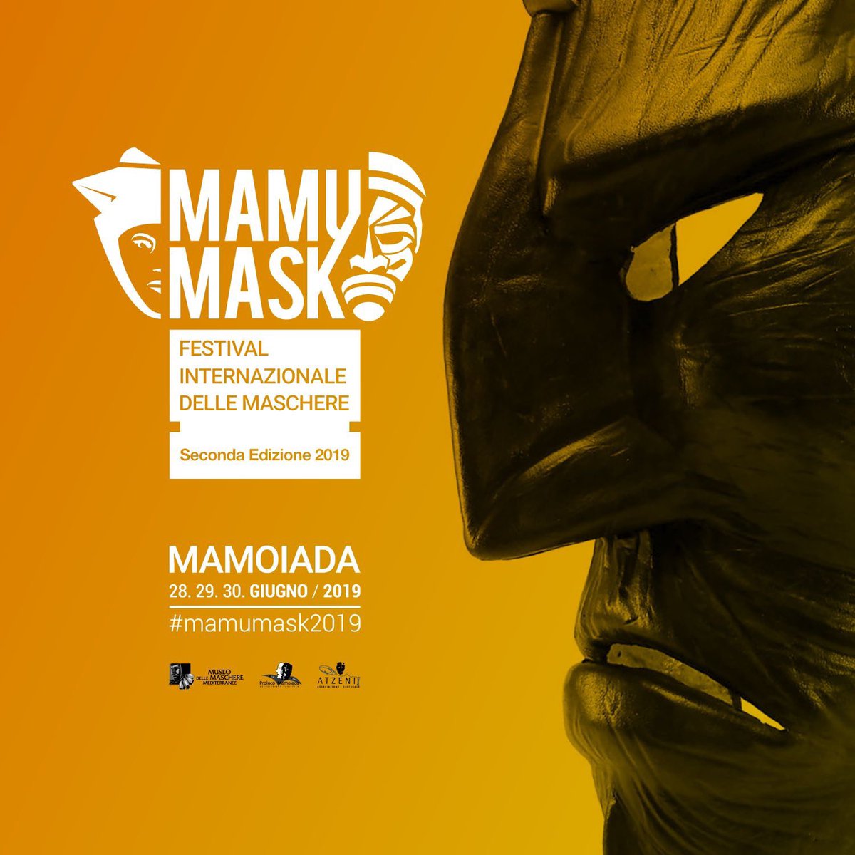 Mamumask / 28.29.30 Giugno 2019

A fine giugno divampa la passione. Vi aspettiamo a Mamoiada il 28, 29 e 30 giugno 😀
#mamumask2019 #mamuthones #mamoiada