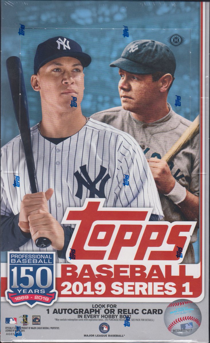 PackRip's tweet image. 2019 Topps Series 1 now available. Hobby and Jumbo