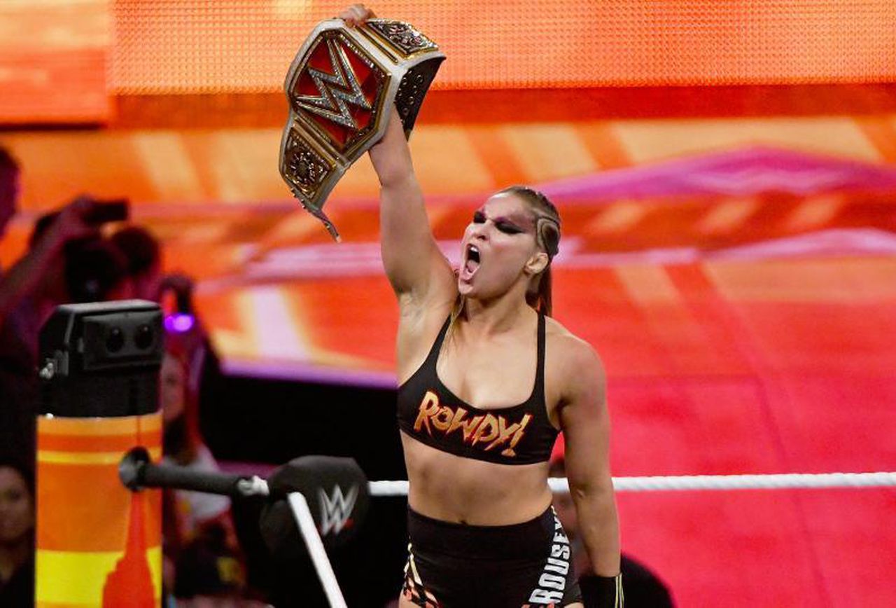 Happy Birthday to RAW Women\s Champion \"Rowdy\" Ronda Rousey who turns 32 today! 