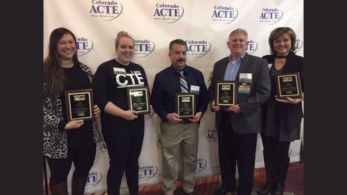 marygoround82's tweet photo. I am humbled and honored to be this year’s Colorado Family and Consumer Sciences Teacher of the Year recipient! So thankful for an amazing network of educators! #SayYestoFCS #FCS365 #wolfpackfacs https://t.co/nTtA2Q4S8m