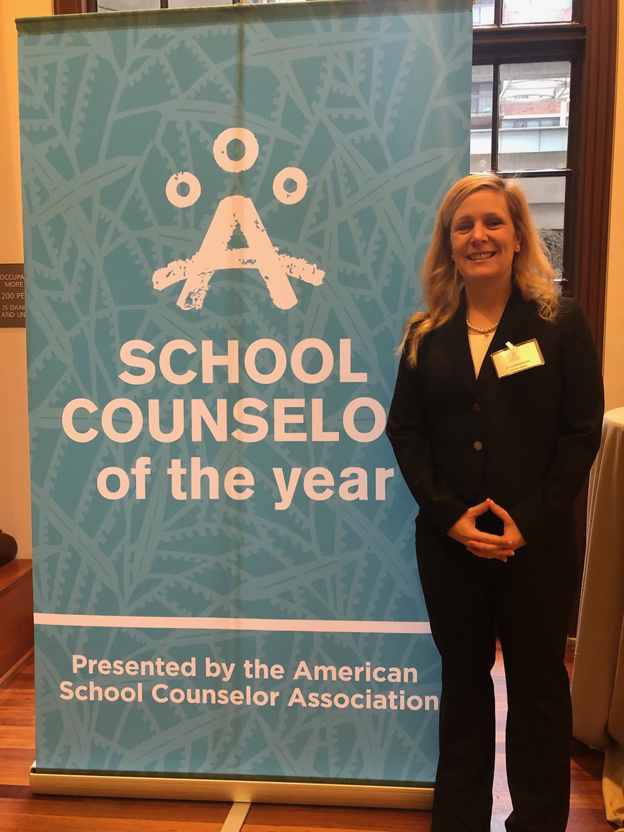 Congratulations to Mrs. Siemmao who is  in Washington DC representing RI and CHS as the 2018 School Counselor of the Year!!  #oakerpride