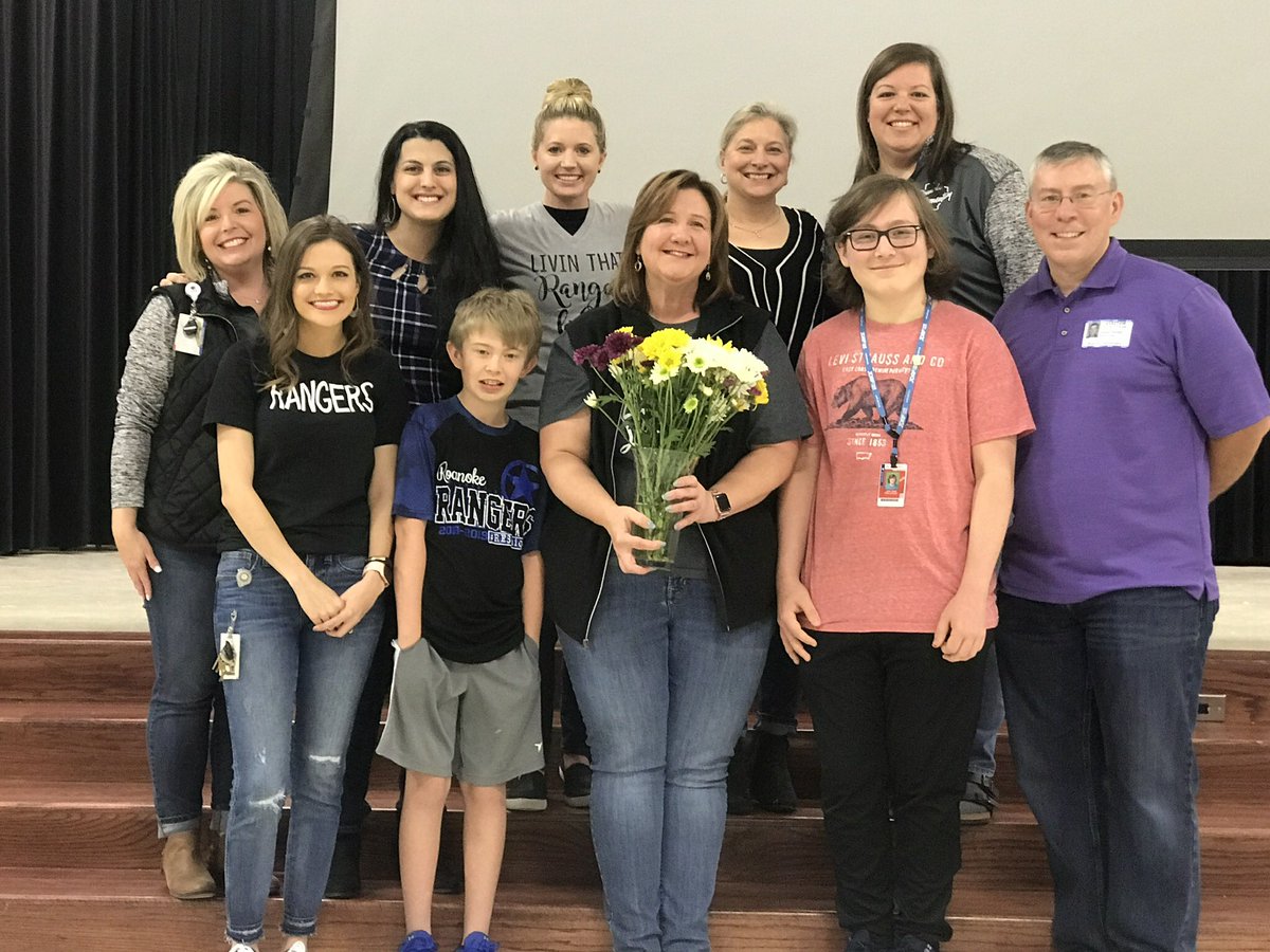 We love our Exemplar Teacher of the Year!  Congratulations Robbie Terrell!