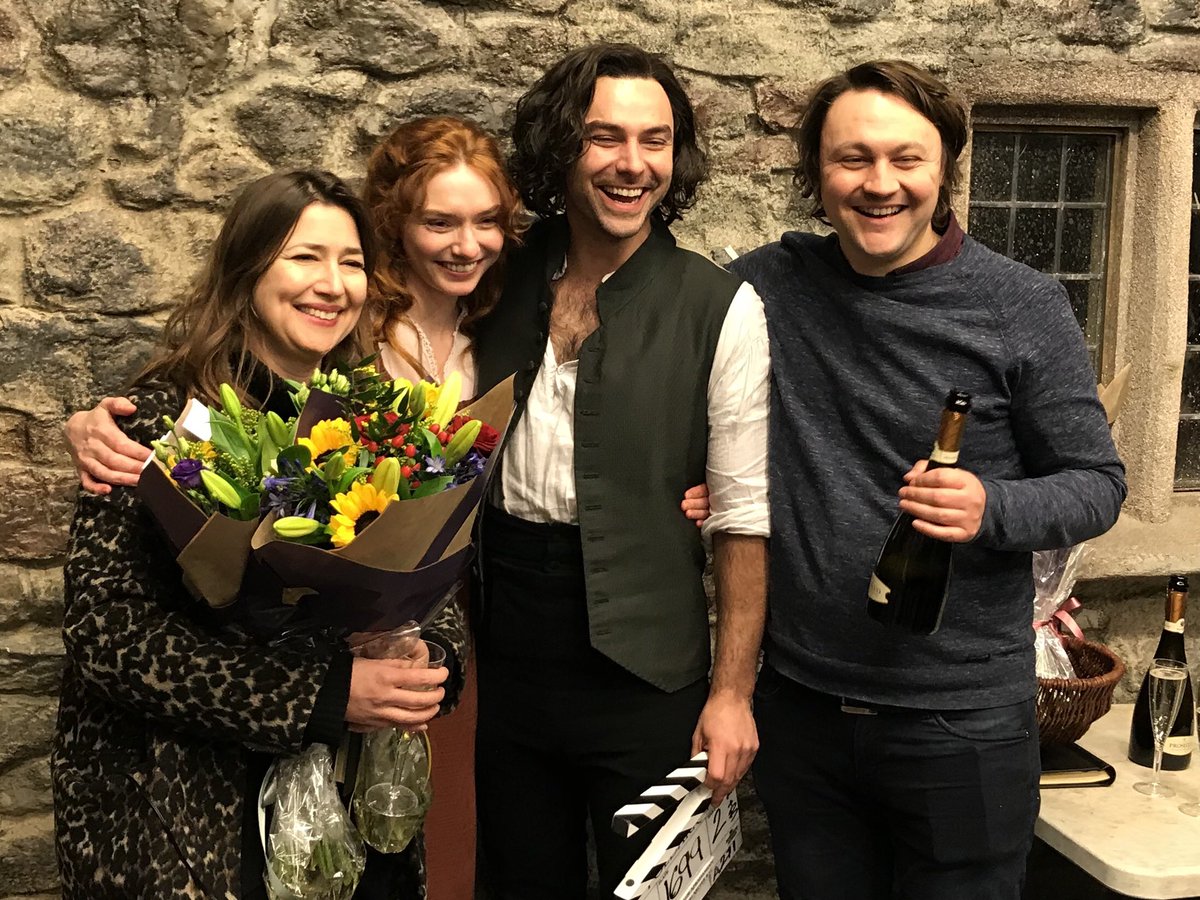 And that’s our final wrap! Thank you for all your support, we can’t wait to show you #Poldark S5 later in 2019 🥳