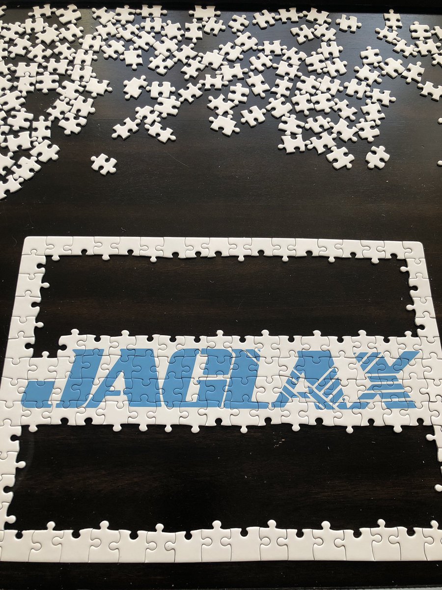 Putting the pieces together for a great 2019! 2 months from today! Go Jags!