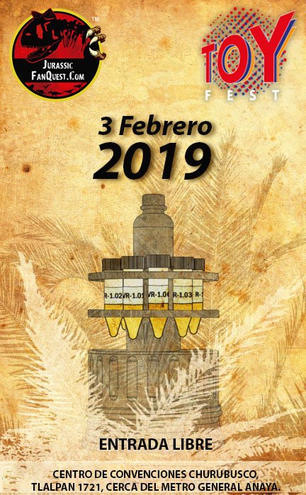 JurassicFanQues's tweet photo. Nosotros ya estamos listos para esta gran aventura 
#ToyFest nos espera este domingo.
No Faltes https://t.co/ujbtinNffi