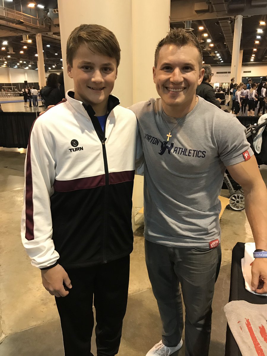BiceBeau's tweet photo. Slayed pommel horse today @J_Horton11 @HNI_Meet #teamBeauB https://t.co/Ubx0gDlQqq