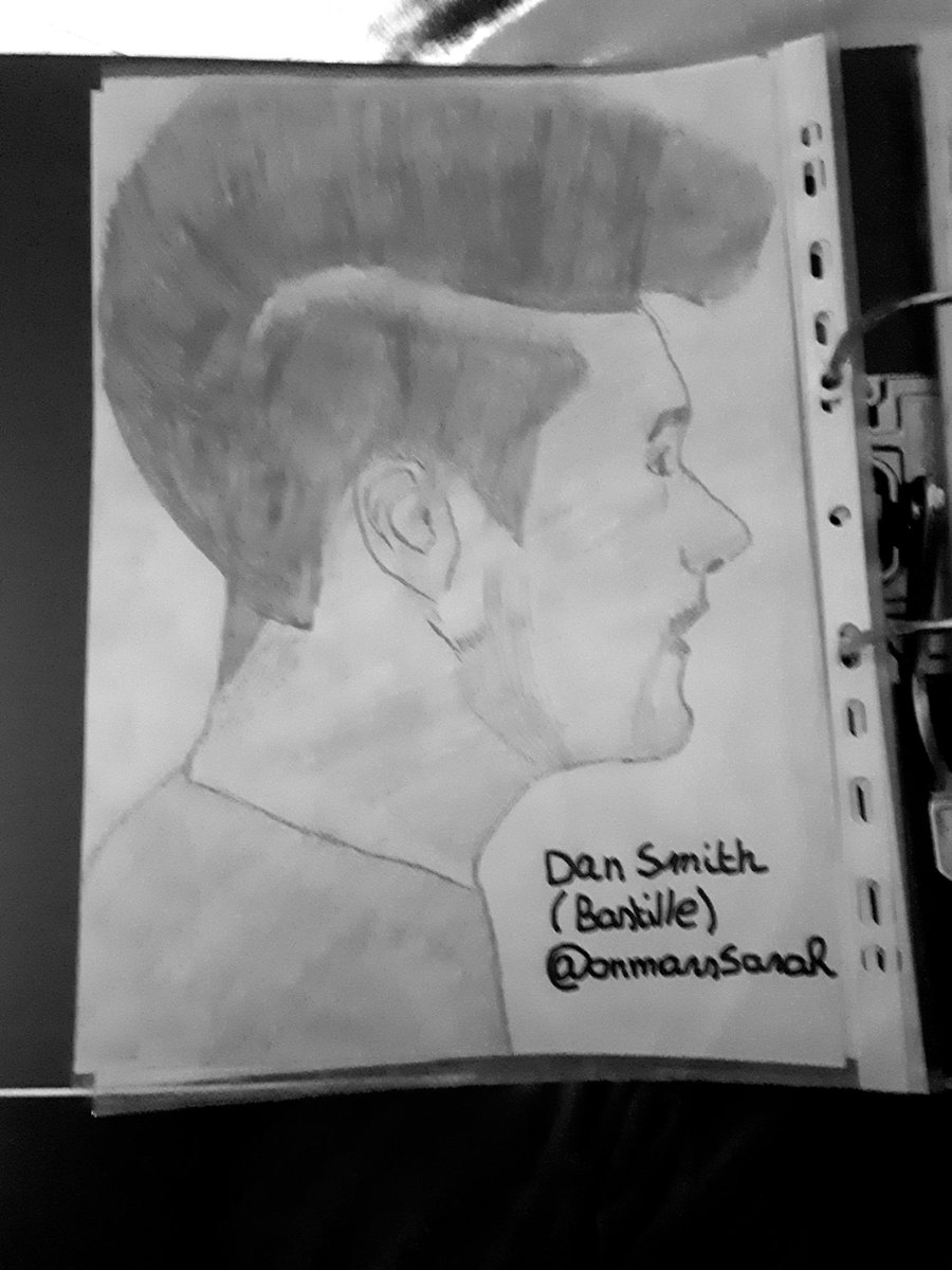 OnmarsSarah's tweet image. Dan Smith drawing @bastilledan #bastille #dansmith