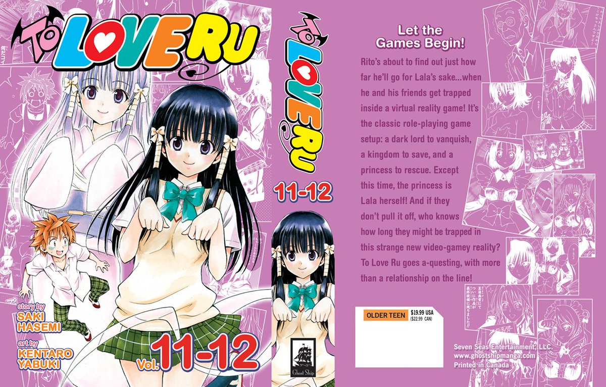 To Love Ru Manga Volumes 11-12