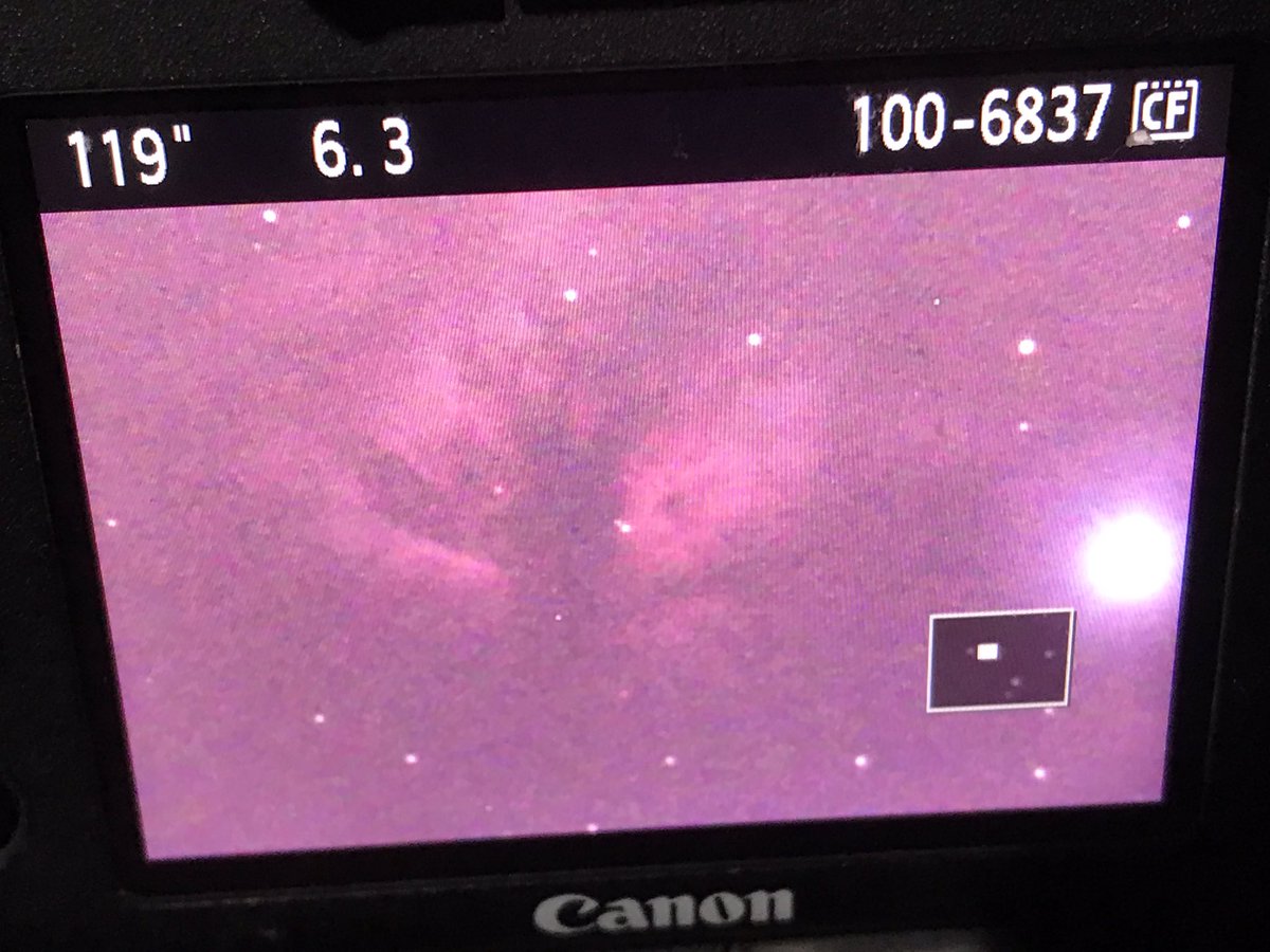 The flame Nebula in Orion looking good on the back of the camera happy days. <a href="/blackrockcastle/">MTU Blackrock Castle Observatory</a> <a href="/JourneyCiaras/">CiarasJourney</a> <a href="/TPSIreland/">The Planetary Society IE</a> <a href="/Cmdr_Hadfield/">Chris Hadfield</a> <a href="/sineaddesmond/">Sinéad Desmond</a> <a href="/ExploriumI/">Explorium Ireland</a> <a href="/ArmaghPlanet/">(old handle) Armagh Observatory & Planetarium</a> <a href="/TheFarthestFilm/">The Farthest Film</a> <a href="/AstronomyIRL/">Astronomy Ireland 🪐 🔭 🛰</a> <a href="/anyone4science/">Anyone 4 Science</a> <a href="/esa/">European Space Agency</a> <a href="/fingallibraries/">Fingal County Libraries</a>