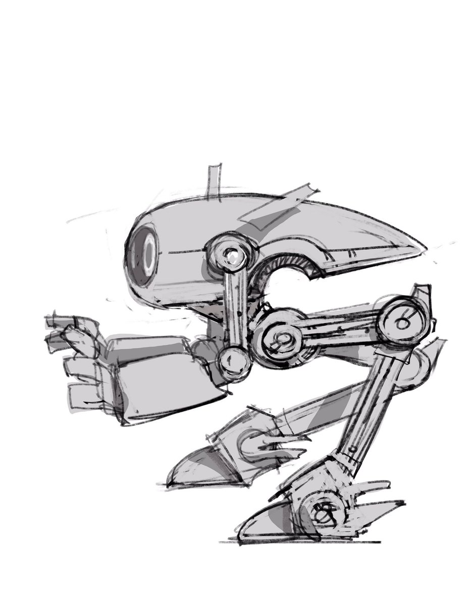 ArmandSerrano's tweet image. Pet Robots: Wind (version 2)
#petrobots #pet #robots #characterdesign #unfinishedfilm #mechdesign #visualdevelopment #armandserrano #productiondesign #conceptart #conceptdesign
