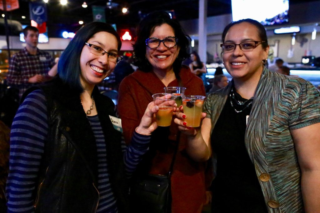 Badges, Breakfast, and Bubbles! 

The 2019 Yelp Elite squad had the opportunity to enjoy breakfast for dinner, mimosas and a heck a lot of fun to celebrate this occasion. 

A huge thank you to @newcastlepubgrill for cooking up a great time and <a href="/brandbloom/">BrandBloom</a> for the mimosa bar.