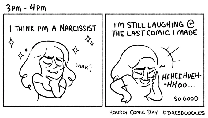 *makes one good comic* 
"Y'know I could be a comedian if I wanted to" 