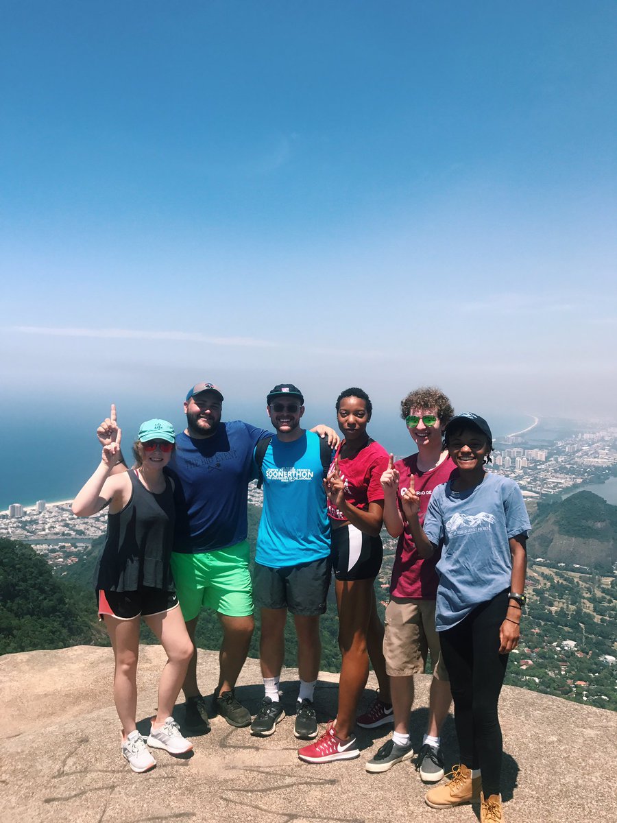 OUR students continued to discover the beauty of Rio at Pedro Bonita today!