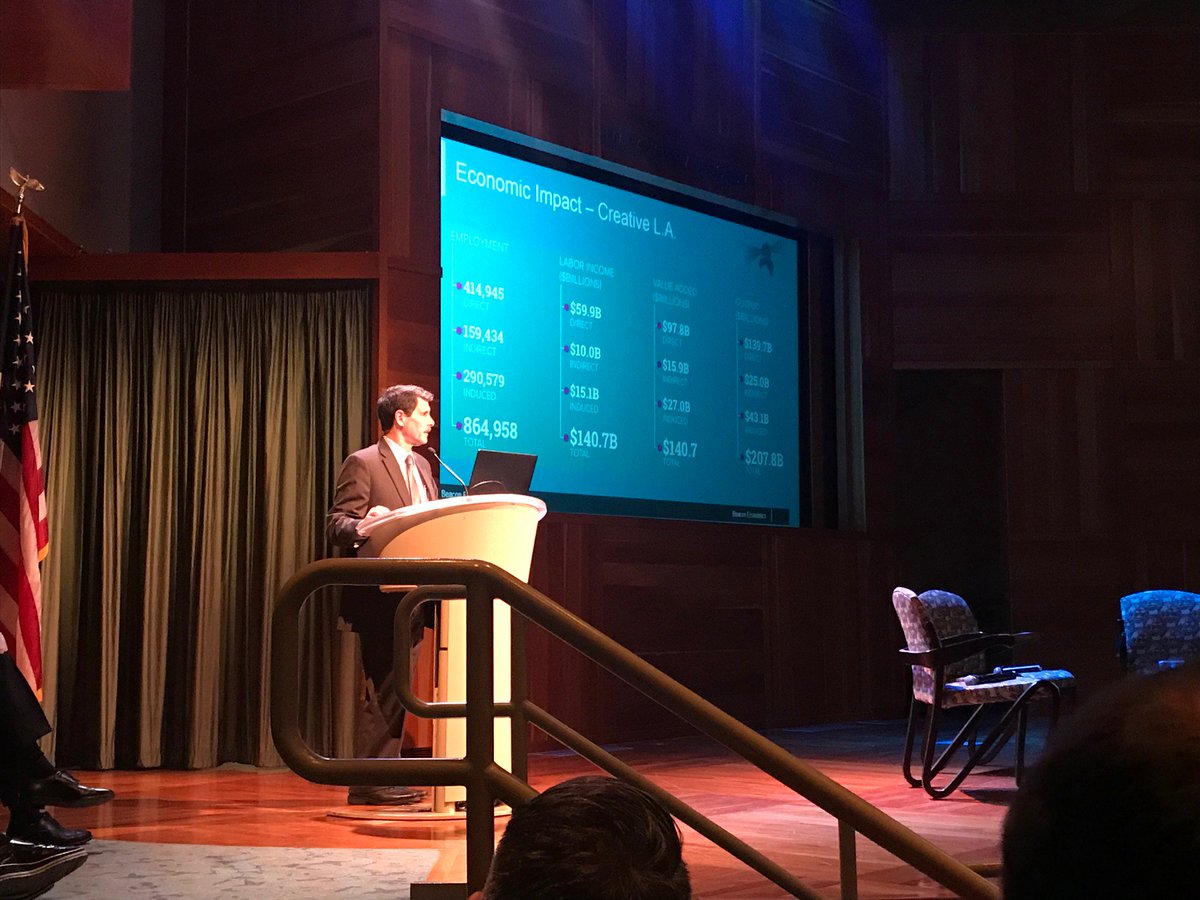 Arts4LA's tweet photo. The launch of the 2019 Otis Report was incredibly informative. We are so grateful to live and work in Los Angeles, and glad that the Otis Report continues to shine light on the creative economy!
Find the report here:
https://t.co/9lGofWaUoh
-
#otisreport #creativeeconomy https://t.co/X6dZkENf3i