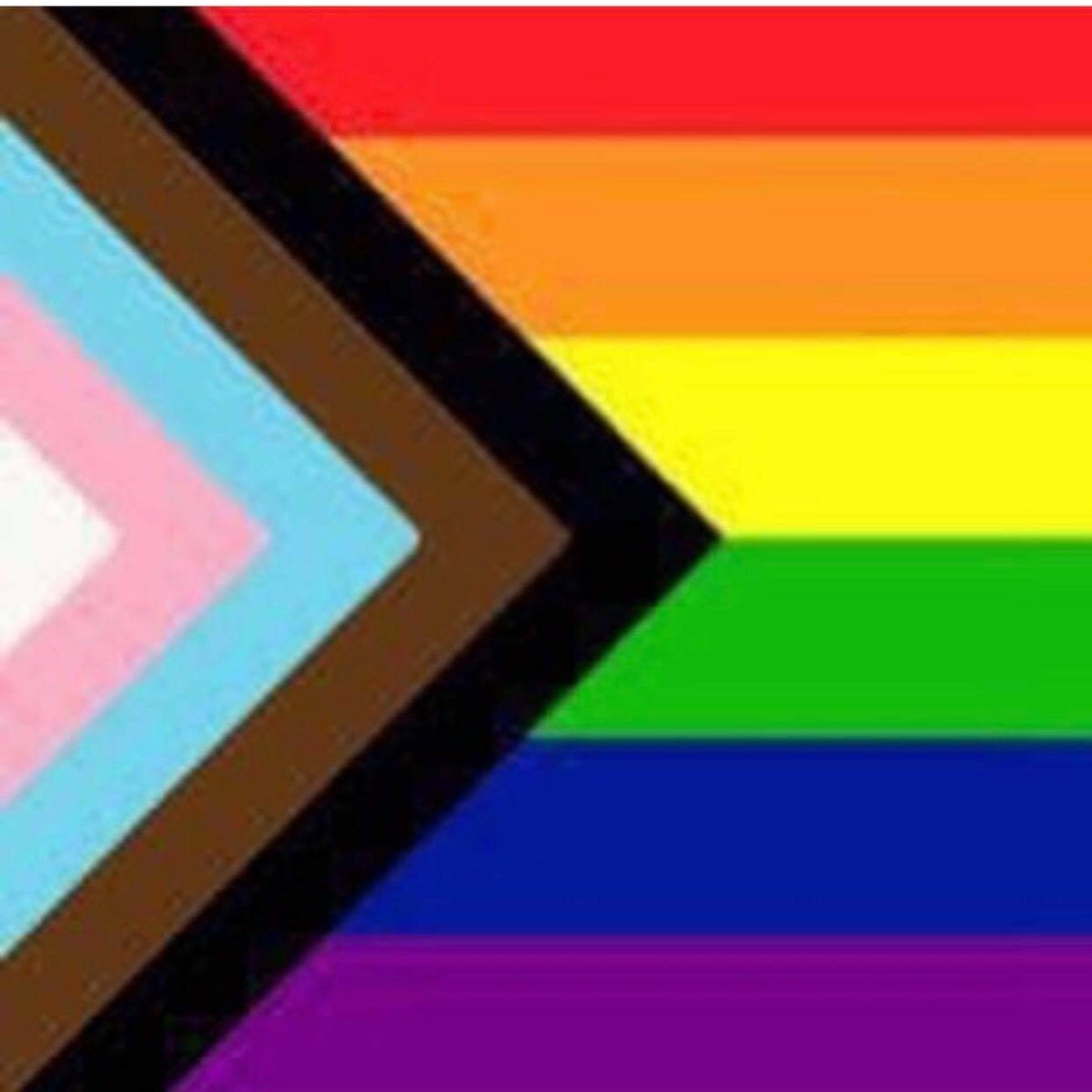 REVRYTV's tweet photo. Loveee this pride flag going around right now. Can we please make this a thing?! Being all inclusive and intersectional within the queer community is so important, and this flag puts that into practice. 🏳️‍🌈🙌🏾 : repost from @jinkxmonsoon https://t.co/DvnioBxgOd