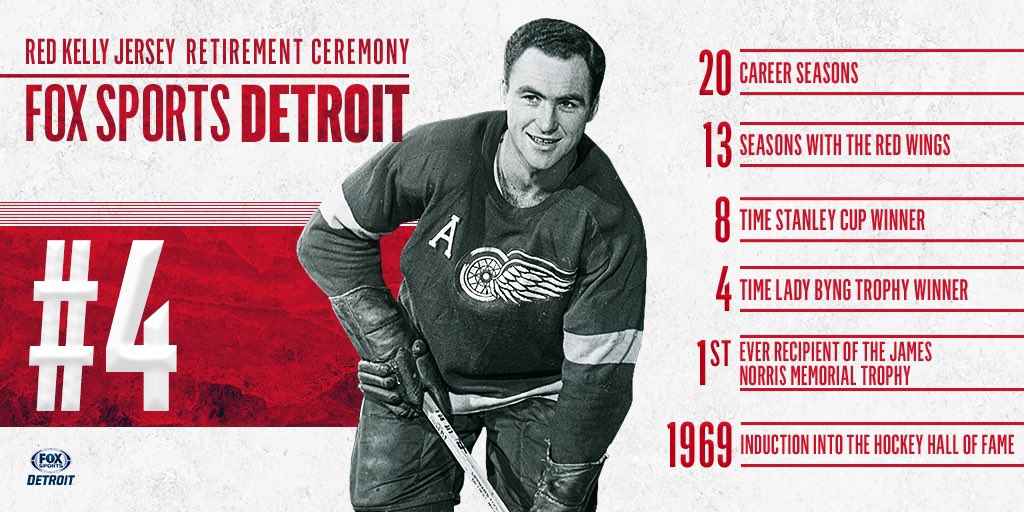 red kelly jersey retirement