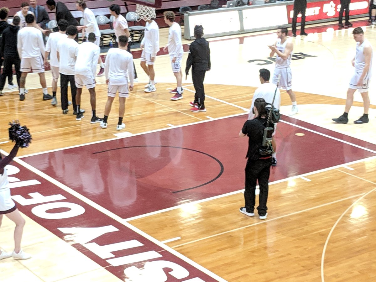 BatesProduction's tweet image. Our #broadcastingvideoproduction #Students @Batestech live streaming college basketball @UPSLoggers vs. @LinfieldWildcats This is a first for our program, and they #shooting-the-lights out of it!  You rock, team!