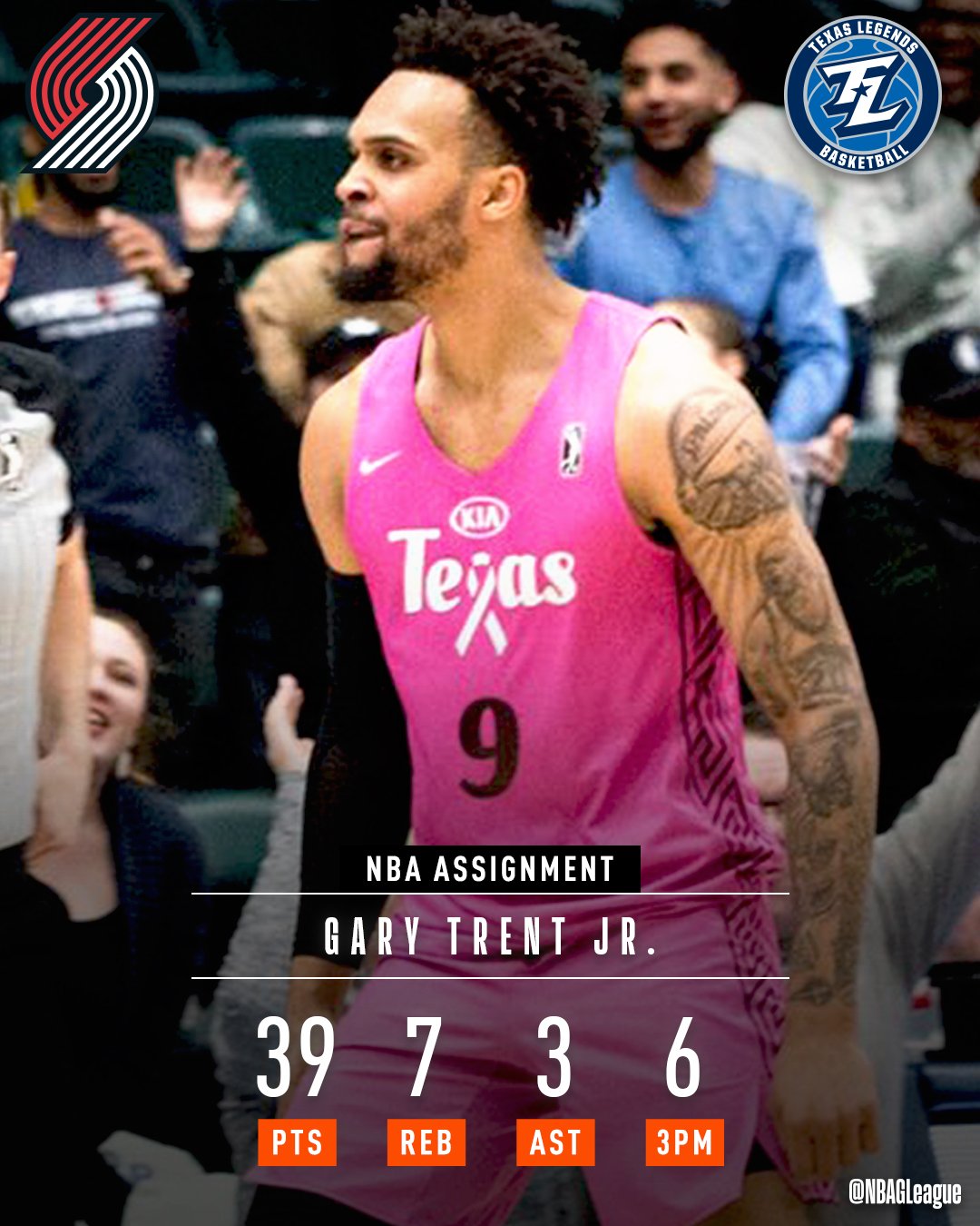 LeagueFits on X: the replies have been asking for gary trent jr