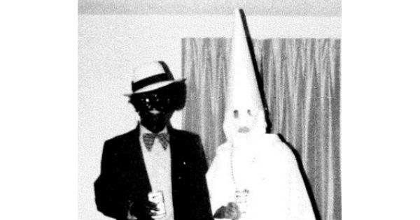 Is Ralph Northam in blackface or the KKK robe and hood?
