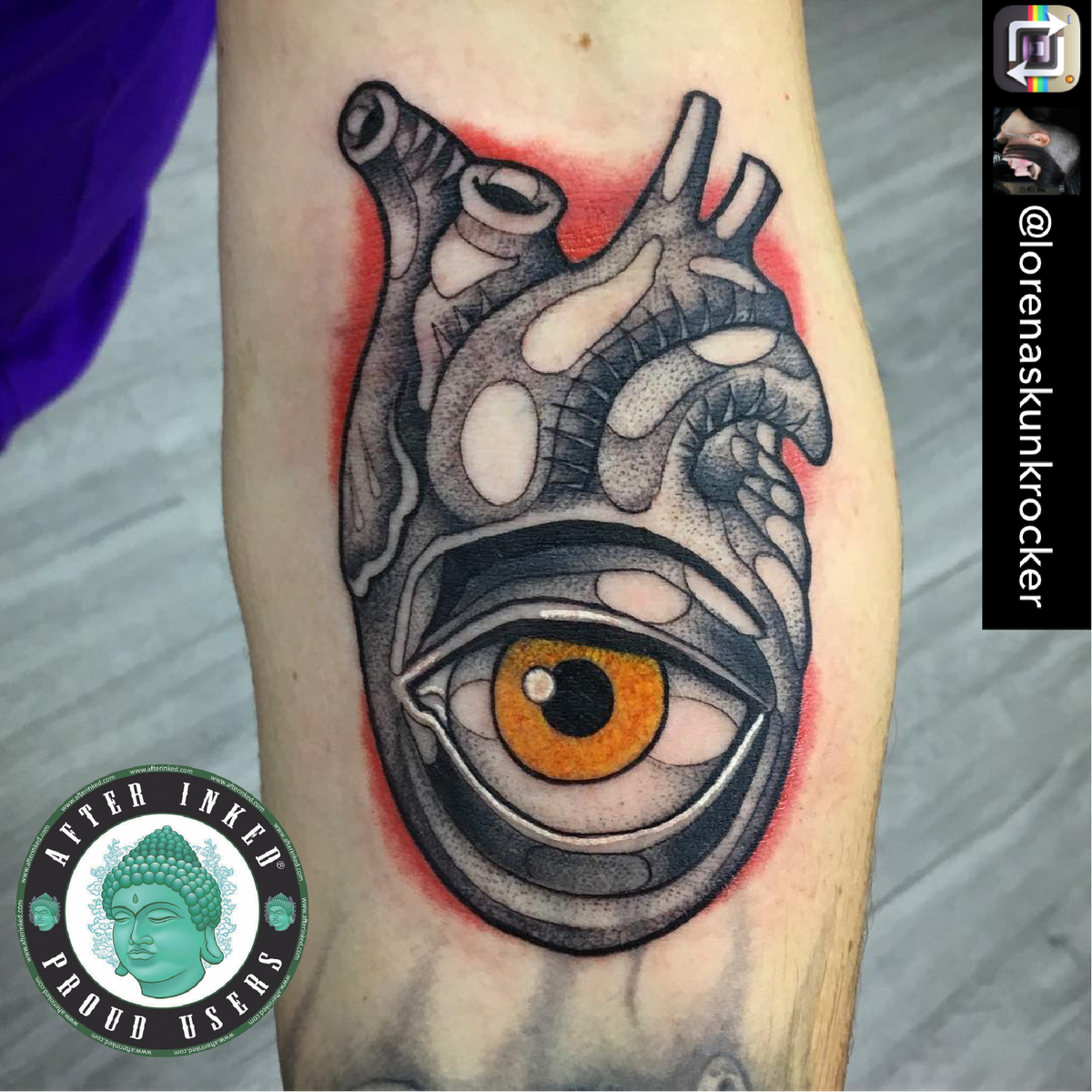 AfterInked's tweet photo. Today we celebrate the # WearRedDay, With tattoos of our AFTER INKED proud users @afterinked #formulatedforperfection #afterinkedeveryday #afterinkedfamily #afterinkedprouduser #afterinkedaftercare #thebesttattooaftercare #numberoneintheworld #wearredday #heart #heartday https://t.co/0IftqxdzUk