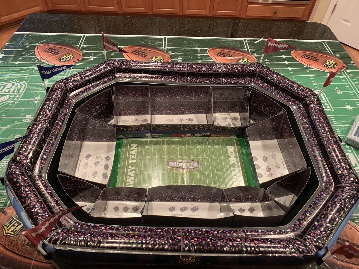 encompos's tweet image. The infladium is up and ready to fill!