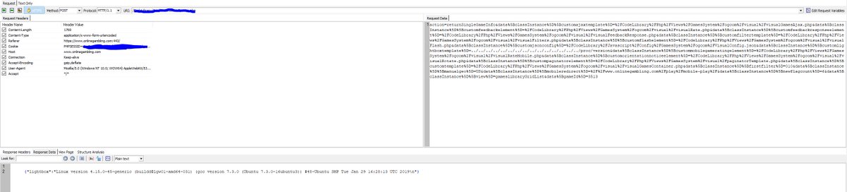 LemonHeadGroup's tweet image. Directory Traversal in onlinegambling.com
#Security #DirectoryTraversal #WebVulnerabilities