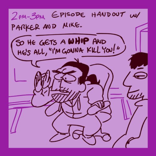 some more #hourlycomicday !! episode hand outs are great fun and you don't get to see ANY OF IT 