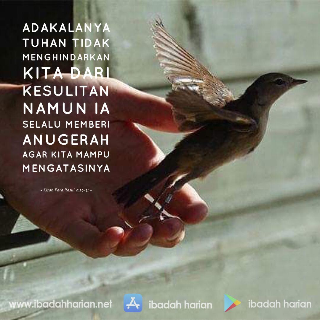 danieljeffry16's tweet photo. Adakalanya Tuhan tidak menghindarkan kita dari kesulitan, namun Ia selalu memberi anugerah agar kita mampu mengatasinya. https://t.co/X5lSKQZDl4 https://t.co/occTIqHhkp