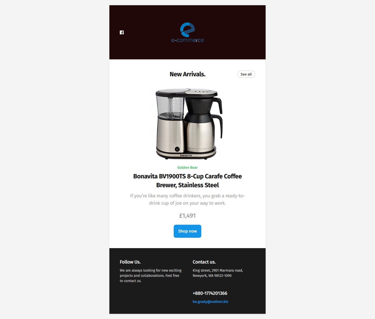 Add #affiliate products in #Email_Template