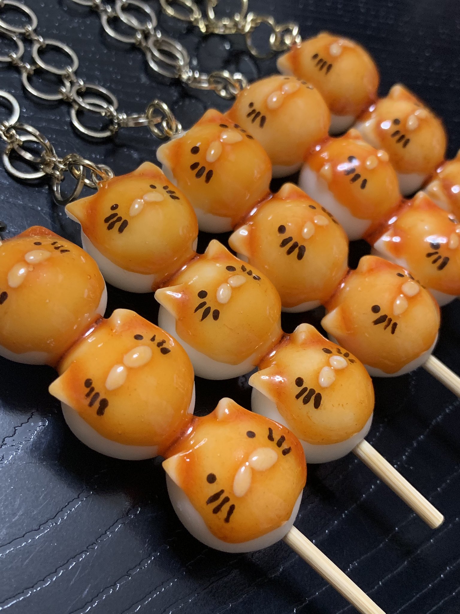 2022年5月新作下旬 ☆こぎつね・三色団子・水引・蝶々・桜・ぐで猫