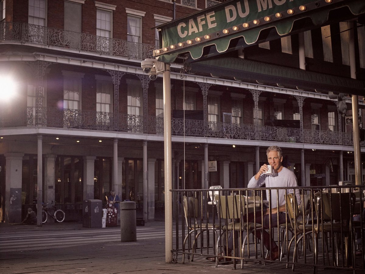 NCISNewOrleans's tweet image. While filming #NCISNOLA, @ScottBakula has grown to love the city—particularly its balconies, where you're above the hustle and bustle, "but you're still in it and you're surrounded by it." 📷: @CBSWatch