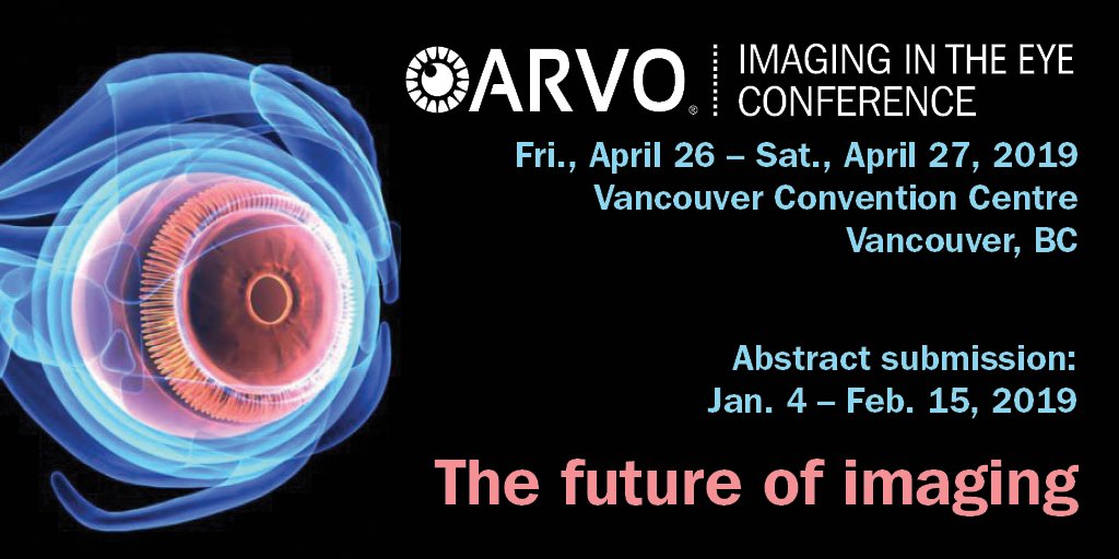 ARVOinfo's tweet photo. The February 15 deadline for the Imaging in the Eye conference is closing fast. Learn why you should submit: https://t.co/wGAuL5VQ0e #Eye #Vision #Ophthalmology https://t.co/t8YtfqYlu4