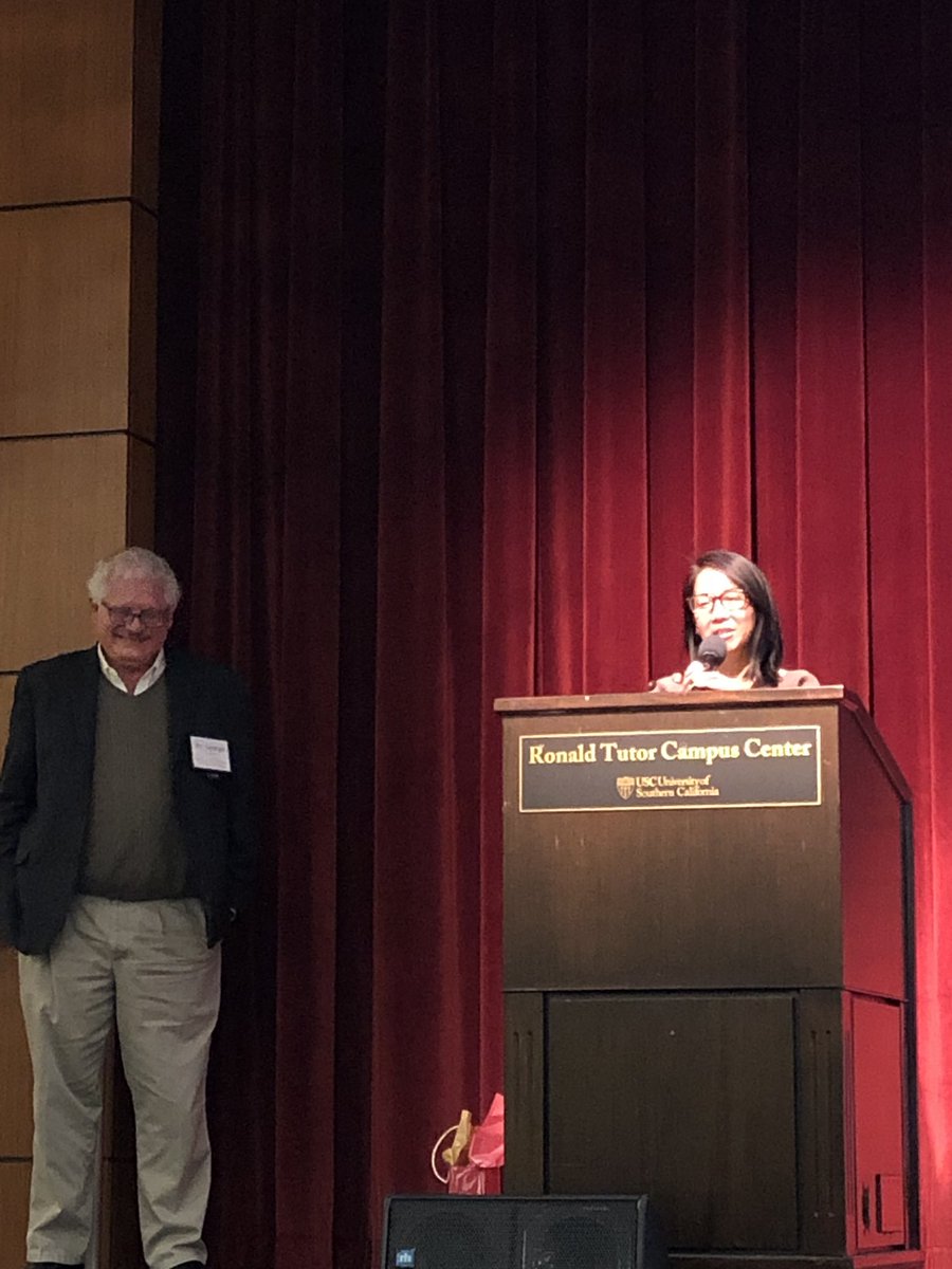 SAProTim's tweet photo. So happy, proud, and inspired to hear and know about all the tremendous efforts by Mary Ho. #uscfirstgen #didIwinanaward https://t.co/NwhXbCXVd1