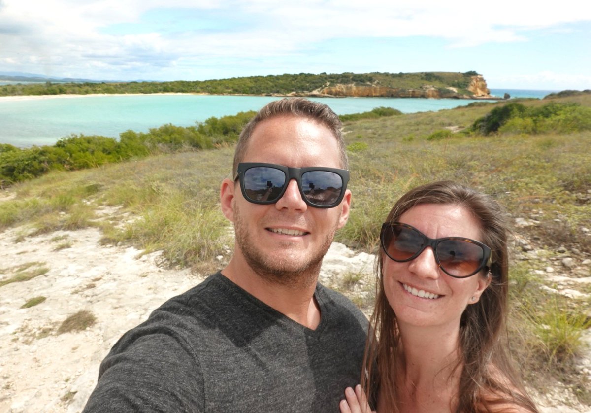 OneModernCouple's tweet photo. We may be heading home from #PuertoRico today but it's with the knowledge that the island has stolen a bit of our hearts. We will be back again &amp; can't wait until we are! #travel #Paradise https://t.co/2RjyFnkyzR