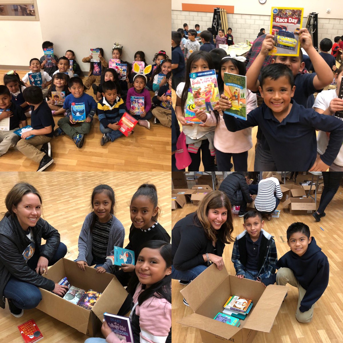 BeccaDietor's tweet photo. What an amazing act of kindness this week from @BNEncinitas the people of #encinitas and @CityNational #readingisthewayup  who donated over 4,000 brand new books and $15,000 to @SanMarcosTigers !! An incredible day for teachers and students! https://t.co/rS8X45CAAq