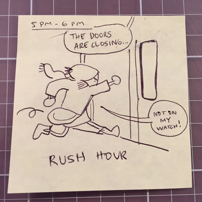 #hourlycomicday 5pm to 6pm 