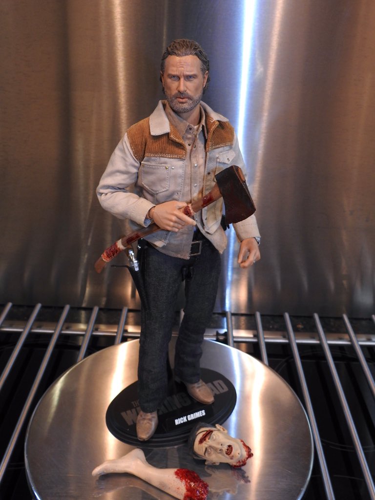 bacardi2001's tweet photo. 1:6 Custom Rick Grimes Follow my Custom Figures on Instagram &amp; Facebook The Walking Dead Kitbash For Info and Help on Making your own Personal Custom Figures from Custom Artists https://t.co/fcwR71cpUh