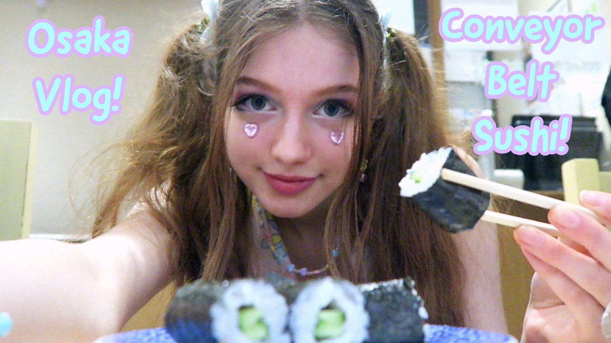 Darrelyn_'s tweet photo. I went shopping and to a conveyor belt sushi place with one the friends I made here! It was so much fun! <3 Check out the video if you'd like! #kawaii #conveyorbeltsushi #fairykei #osaka #japanesestreetfashion

https://t.co/vAxAhKXDXg https://t.co/LAAlRmESsv