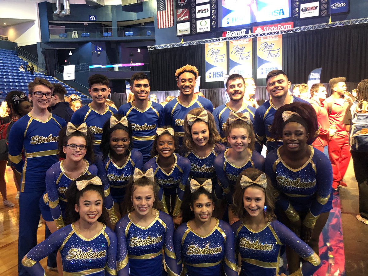 _JRoubs's tweet image. 🚨WE MADE IT TO DAY 2 FINALS!!!! See us compete at 3:15 pm tomorrow!!! So proud of the ladies and gents from the 815! Love this team!!! 💙💛🏆🤩❤️