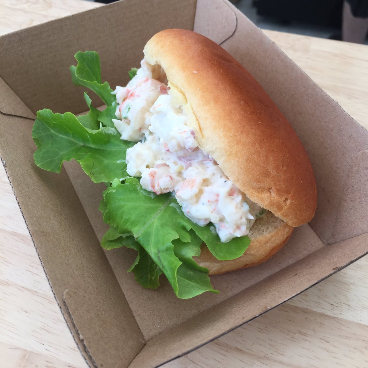 Lobster Roll from The Garden Party - Stall 15 &amp; 16
#festivaleaus #lobsterroll #freshproduce #foodandwine